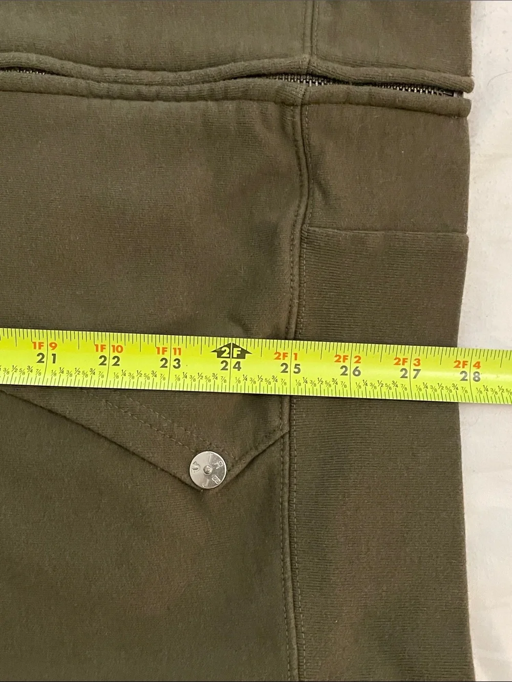 True Religion Mens World Tour Buddha Zip Up Hoodie Sweatshirt Olive Green XL